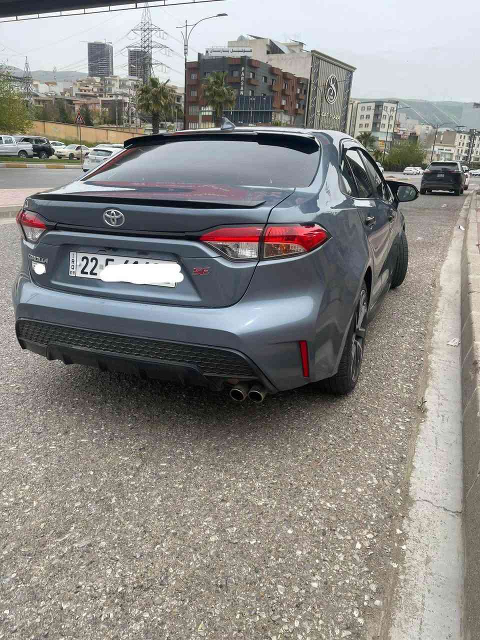 سلام علیكم 
کرولا مواصفات SE معروفه 
داخل ابیض بيلادي 
موديل:٢٠٢٠ 
مكینه‌ ٢٠ بدون توربو
 قطعيتن ورا صبغ فقط صور حادث موجود بدون داخل و شاصی بشرط
  سياره مابيها دينار مصرف لايتات و راديتر  بلادي كدام كبس و كيرو محرك بشرط سنويه رقم جديد  بشرط تحويل ،غرامه
 
سعر :
130  مجال قلیل 

سيارة رقم اربيل 
مكان سيارة سليمانية 

***********

كرولا 2020 بۆ فرۆشتن ‌
 مواسه‌فات Se  
مه‌كینه‌ ٢٠
ناو سپی بیلادی 
شاشه‌ گه‌وره‌ ,رادار,خه‌تی جاده‌,ئۆتۆ هۆڵد چه‌ندین مواسه‌فاتی تر..

سه‌یاره‌كه‌ ته‌نها چاملخی پشته‌وه‌ و سنوقی بۆیاخه‌ پێشی كه‌پسه‌ به‌شه‌رت 
ئێرباگ و رادێته‌ر بیلادی ناو گرتنی نیه‌ شاصي و برانه‌وه‌ به‌ شه‌رت  وێنه‌ی حادیسه‌ی دانراوه‌ 

مه‌سروفی نیه‌ كامل سێرفس كراوه‌ 
ره‌قه‌م هه‌ولێره‌ به‌شه‌رتی ته‌حویل و غه‌رامه‌ 

شوێن سلێمانی 
نرخی ١٣٠ مه‌جالێكی كه‌م 
تكایه‌ موشته‌ری نیت نامه‌ مه‌نێره‌ 
*********** السليمانية, العراق

