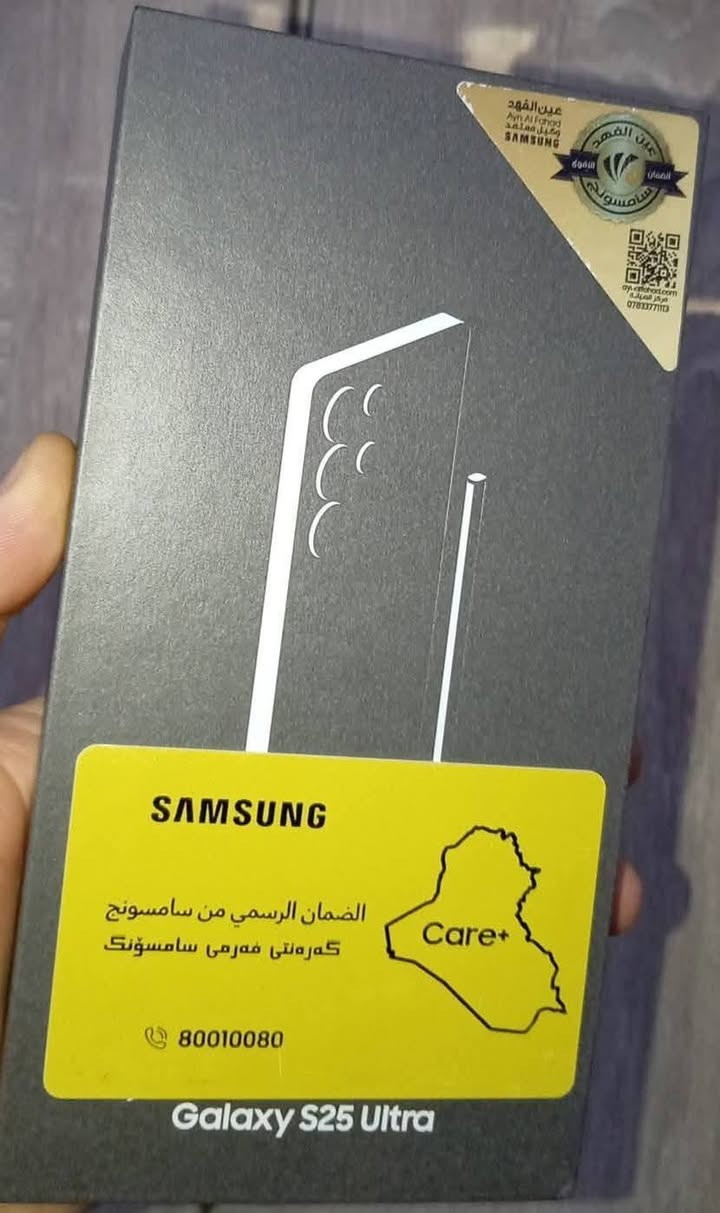 السلام عليكم  اس 25 الترا عين الفهد ملحقات كامله 
بعده بلضمان ذاكره 256 اللون تيتانيوم 
مكان بغداد 
سعر 1175 
اتصال فقط مامتواجد ع فيس 
***********
