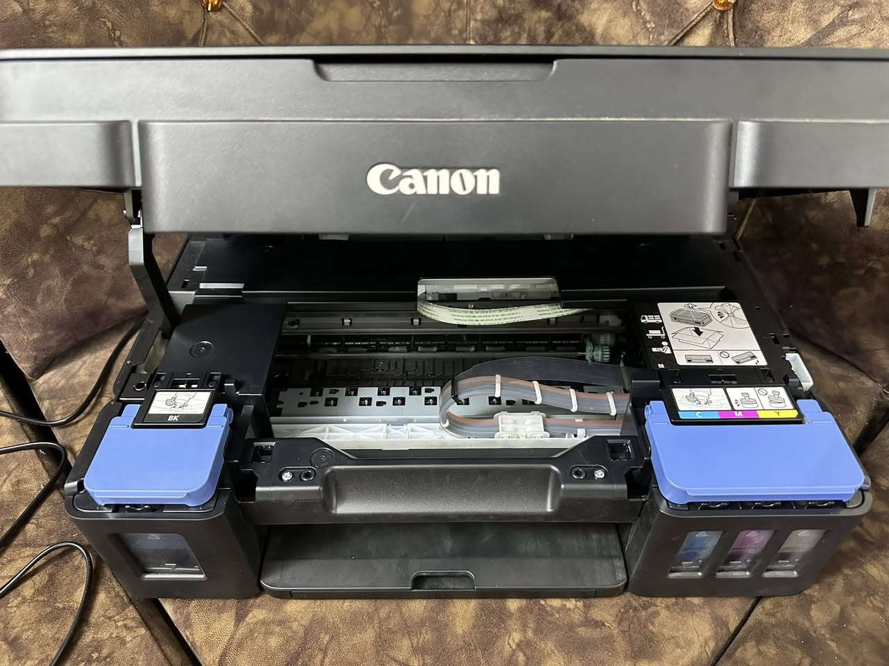 السلام عليكم
طابعة كانون G3416 نظيفة حيل
توصيل مجاني داخل بغداد فقط
سعرها 105 وبيها مجال بسيط
ملاحظة اكو مشكلة باللون الاحمر شوية
واتساب ***********
