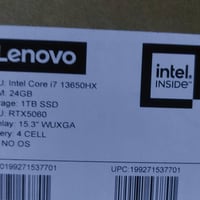 💻 Lenovo Legion 5 – 15IRX10 🔹 المعالج (CPU): Intel® Core i7-13650HX 14...