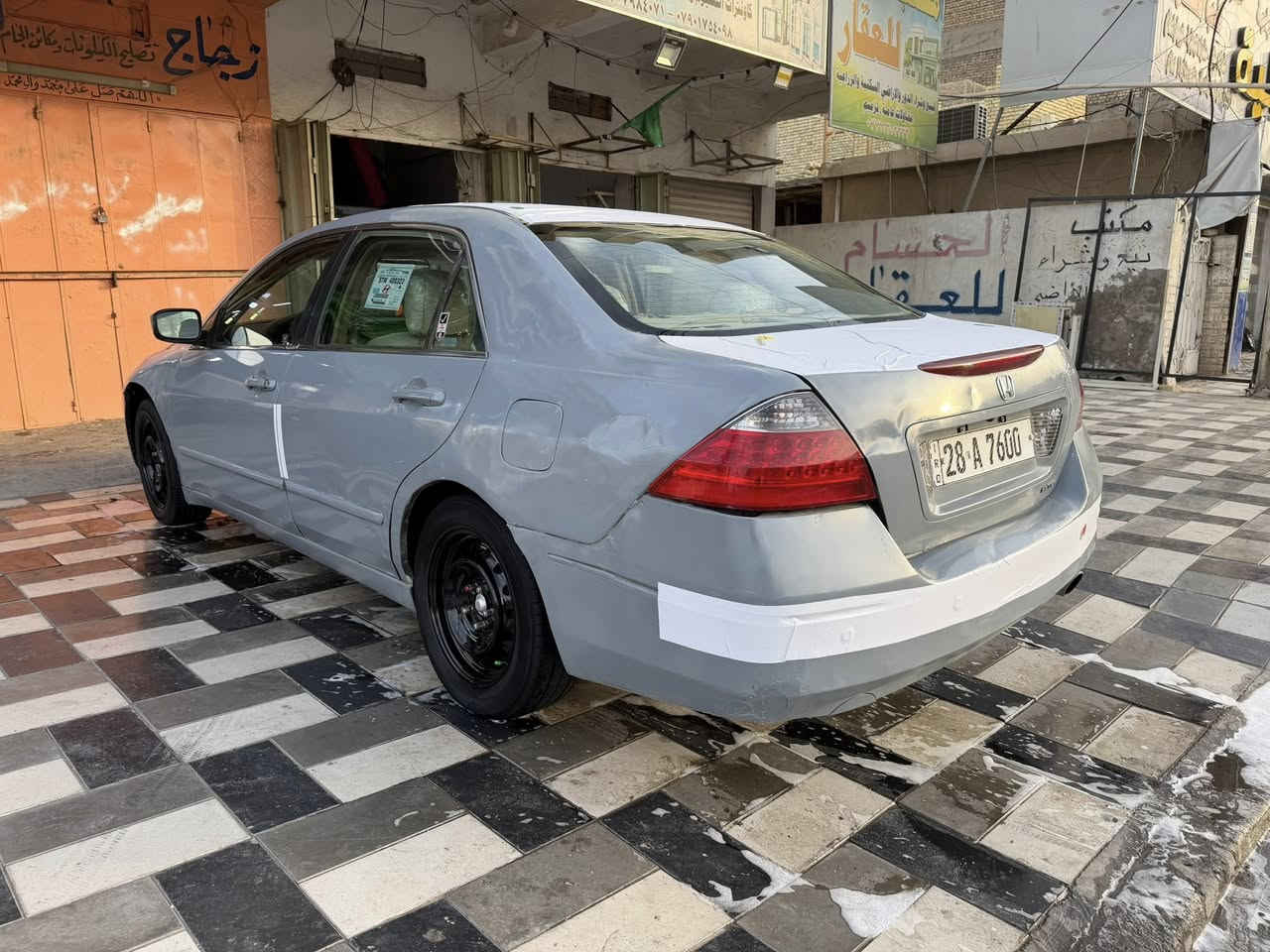 للبيع فقط بسعر مناسب 38 ورقه
هوندا موديل 2006 اكورد وارد امريكي حادثه جاملغ خلفي ايسر وشويه من حوض سياره بدون تبديل ليبل واحد محرك وكير حاويه جدد صدر امامي خلفي جديد نقص تبريد راديتر فقط صبغ عام تغير لون بدون دواخل شرط رقم نجف تحويل مباشر سنويه وهزه وارقام كله جدد سعره 38 ورقه عنواني بغداد شعب للاتصال *********** اقره زين واتصل بس على سعر ❤️
