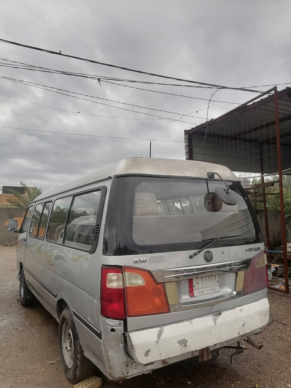 السلام عليكم 
 فوتون موديل 14تحويل ثاني يوم رقم بغداد امصفره من كلشي هيئه مرور تاخذ صافي كير اكسن  صدر خير من الله المكينه بيهه تبخير بس صافيه مثل ساعه وسعر 70وبيهه مجال حك اجيه
المكان بغداد الدوره حي الصحه 
 رقم الهاتف ***********
