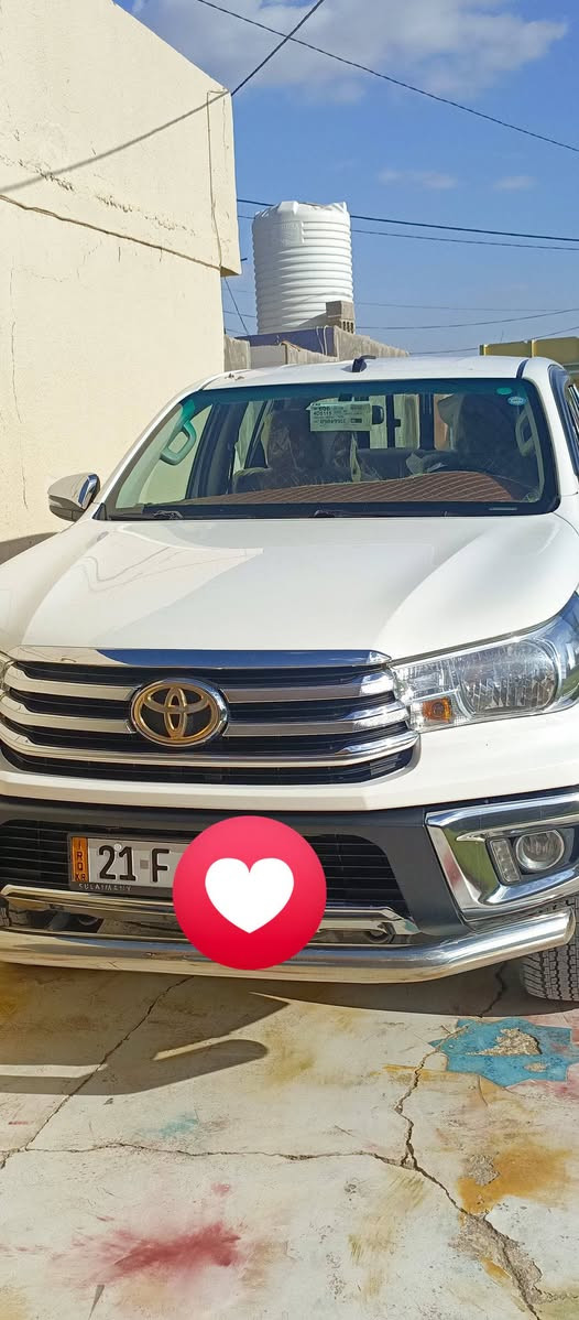 تيوتا هايلوكس 2019 للبيع 
السنويه باسمي لغايه 2029 السيارة حلوة مال جنايه بدون صبغ وبدون اي رش محرك جديد برغي ما مفتوح بيه تخم تاير جديد السبير مال نازل السيارة مال بيت بيها شغلات بسيطه  الشراي يتصل  على الرقم 

***********

رجاء الي مو شراي لا يكسر بالسعر 

السعر اتصل وتدلل
