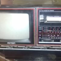 انتيكة • تلفزيون ابيض واسود • مع كاسيت وراديو