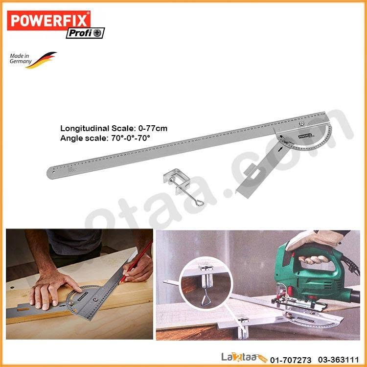 السلام عليكم
دليل أو مسطرة توجيه لقص الزوايا للمنشار (Winkel-Sägeschiene) من شركة Powerfix التابعه لباركسايد المعروفة. أداة كلش مفيدة وعملية للنجارة والأعمال الخشبية، تخلي القص يطلع عندك عدل وبزوايا مضبوطة مية بالمية.
​المميزات:
​ترهم وتوجه مناشير الدائري القرص أو الأركت الترددي او كوسره خشب حتى تقص الخشب بشكل مستقيم وبكل سهولة.
​تفيد كلش بالشغل الدقيق وتوفر وقت وجهد.
​الحالة: جديدة وبكرتونتها (متوفر أكثر من قطعة /كمية محدودة/ جديدات).
​السعر: 10 آلاف دينار للقطعة الواحدة.
​المكان: البصرة ويوجد توصيل داخل البصرة ٣ الف والمحافظات ٥ الف
​للتواصل: ‪***********‬‏
