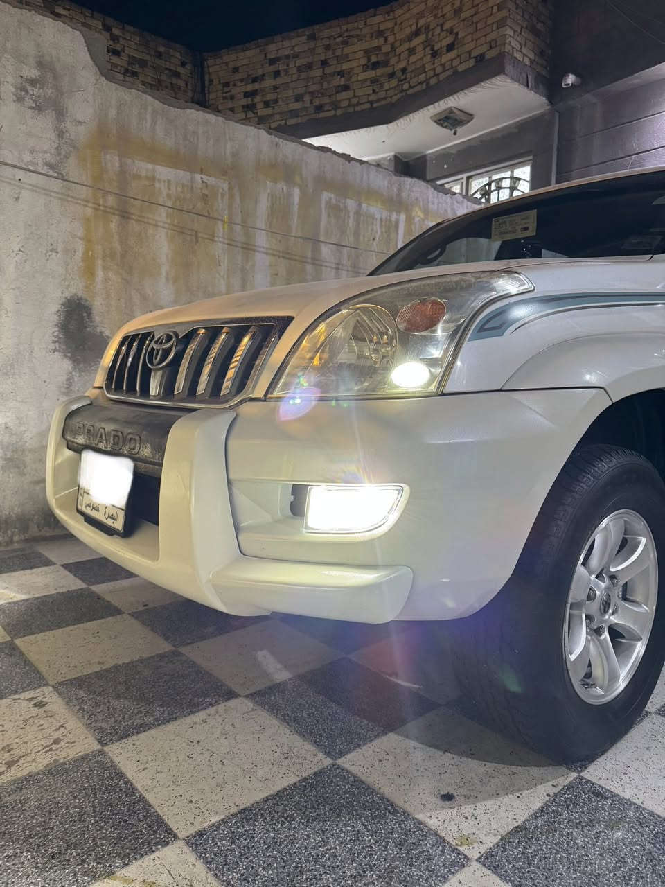 السلام عليكم برادو 2007كفاله عامه صبغ وتبديل وضربه وبارد محرك 4سلندر  سيارة جاهزة مكينه كير تبريد تدفئه تخم تاير 7 راكب 3قطع تبريد رقم بصرة سنويه 2028عنران بصرة ***********
