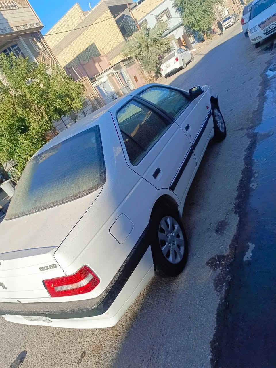 السلام عليكم البيع بيجو 2016 اكد405 رقم انكليزي بسمي سياره جاهزه مكينه كير حداديه تخم تأير سياره بيه باب صبغ بدون تبديل الباقي مكفوله السعر 53وبيه مجال الطيبين الهاتف *********** مكاني نجف سياره احله من صور
