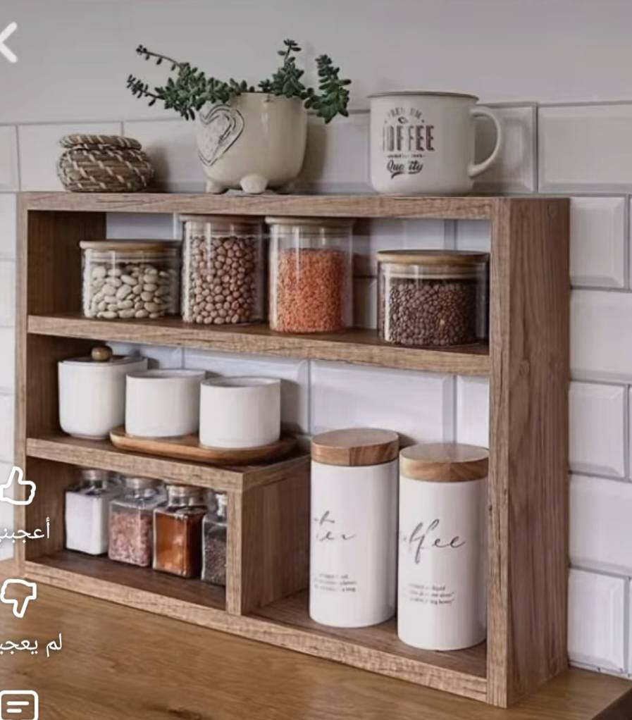 يوجد رفوف منزلية بأسعار مناسبة يوجد توصيل الاتصال ***********
