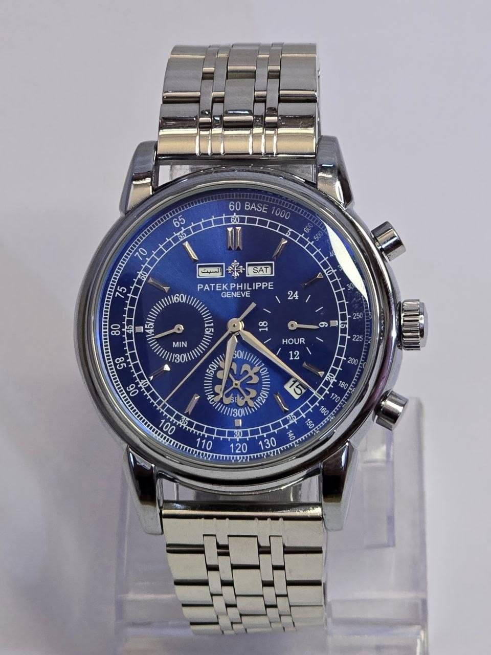 ساعة باتك فلب PATEK PHILIPPE
تحفة فنية 
لرجال الاعمال والمحبي الرسمي
مكينة كوارتز ( نظام ستوبوج) جميع السناتر شغاله 
هيكل يتانلس ستيل
ميناء مميزه نيلي مزودة بمنفذ تاريخ واسبوعي (عربي+انكليزي)
زجاج زفير مزرق ضد الخدش
مقاومة الماء والغبار 
قفل فراشة 
ساعة مختمة بالكامل

السعر :- 40 ع اول تم 
للحجز والاستفسار يرجى مراسلة الصفحه


**إذا كنت صاحب هذا الإعلان وتريد حذفه لأي سبب، رجاءا أرسل رسالة إلى الدعم الفني**