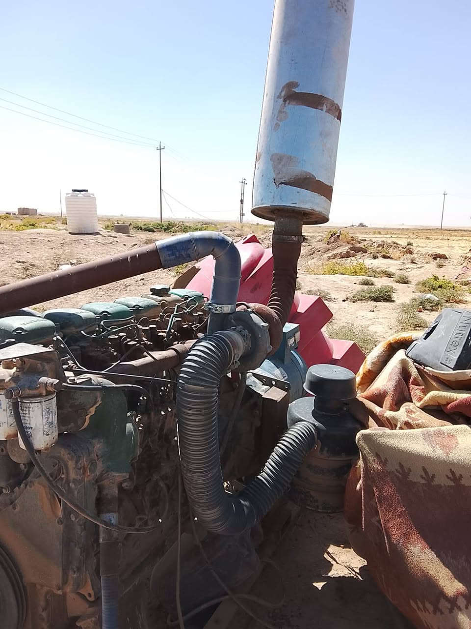 مولده. محرك فالفو 12D.
مكفوله من كلشي لا بخار ولا تنقيص
المولده جاهزه تشغل وتفحص.
للاستفسار الاتصال على الرقم
***********
او عن ماسنجر  والواتساب
