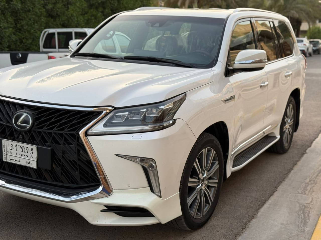 مكان الفلوجه
ماشيه ١١٦
مواصفات 
تنبيه اصطدام الامامي 
نظام الملاحه الخرائط
كاميرا 360’
مثبت سرعه
تشغيل عن بعد
تنبيه مغادرة المسار
حساس ضغط الاطارات
مري شفط
مقاعد تدفأ وتبريد
تحكم مقاعد كهربائية 
ذاكرة مقاعد
وهوايه مواصفات بعد معروفه للكزز 
السعر 60الف دولار وبيها مجال 
***********
***********
