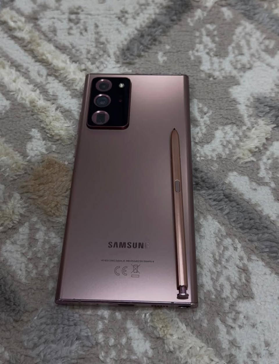 للبيع او مراوس بشي يعجبني
شراي يجي خاص او يخابر👇
***********
Galaxy Note20 Ultra
نضافو%100
جهاز بدون غراض
طبع+شخط مكفولات بشرط
دبل سيم كارت شرق اوسط 
كامرات 4k
كامره زوم50X 
بصمه بشاشه + بصمه وجه
256كيكا
8رام
معروفة مواصفات النوت
