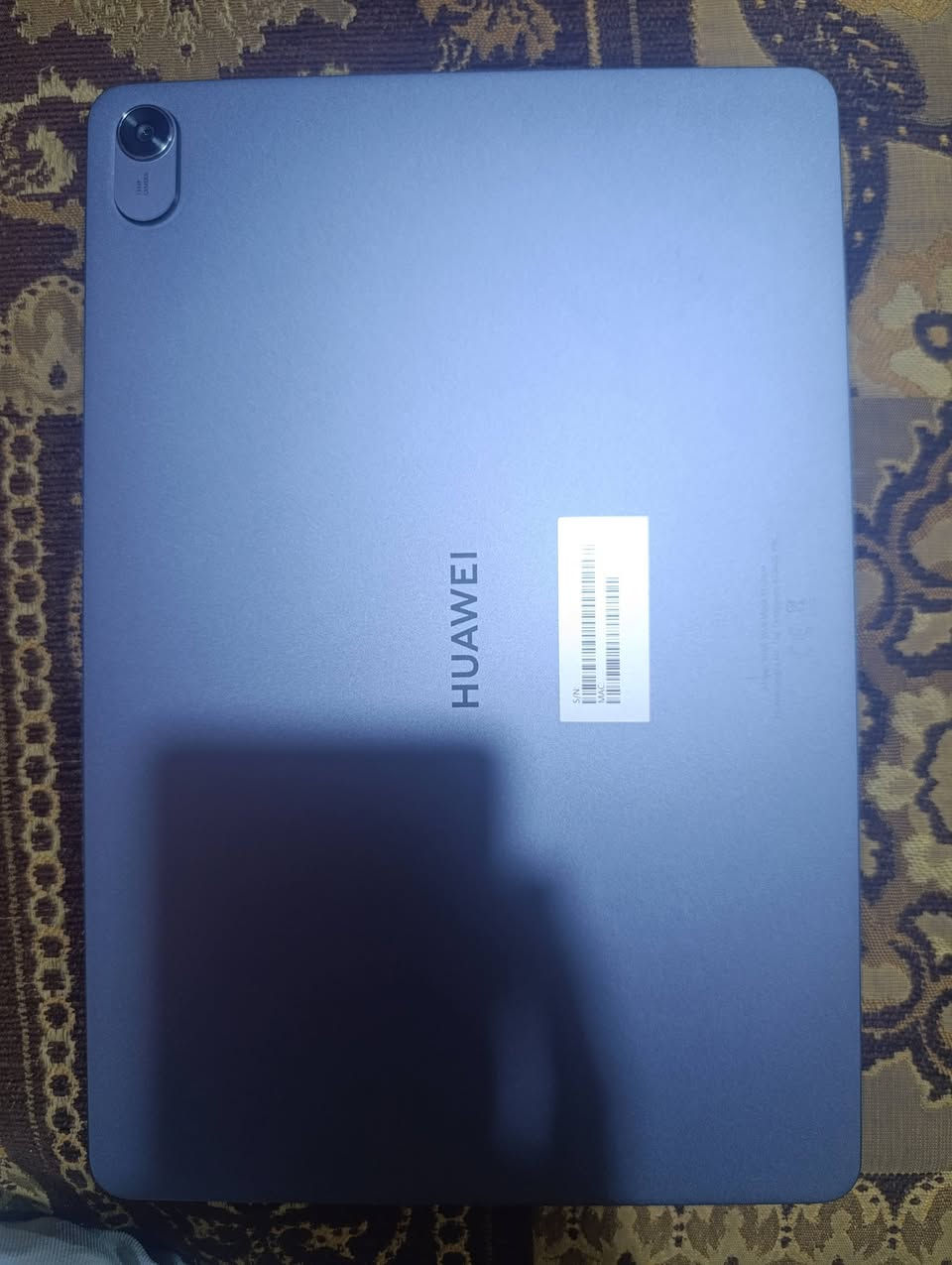 ايباد هواوي ميت باد 11.5 مستعمل سبوع بعده ب ضمان
معالجه سناب دراكون 1  ببجي 90 فريم ثابت 
شاشه امولد 120H هيرتز 2K 
بطاريه 7700 شحن سريع 
ضهر المنيوم 
مساحته 128 
يجي ويا منصب سينمانا شغاله 
تطبيقات وندوز و تطبيقات الاوفس 
حجم شاشه 11.5 انج 
كامرته الاماميه 8MP كلش حلوه 
الخلفيه 13MP واضحه مقارنه ب كاميرات الايباد
مناسب الألعاب و دراسه. و الأعمال المكتبيه 
مشحون 6 مرات بس 
راح يكون سعره 400 وبي مجال الجديد مالته ب 550 الف 
مستعجل على البيع 
*********** وتساب

