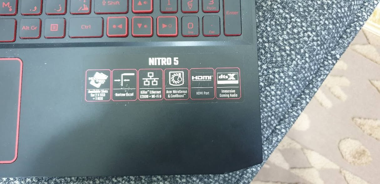 ايسر نايترو ٥ للبيع
كارت شاشه داخلي rtx 3050 
شاشه ١٧ ه
١٤٤ هرتز 
يجي دبل فان يعني انسه الحراره 
الجهاز نظيف جدا واستخادمه قليل اشتريته للكيمنك ومصار مجال حتى استخدمه 
سعر ٨٠٠ وبي مجال 
مكاني بغداد 
للتواصل ماسنجر او واتساب 
***********
