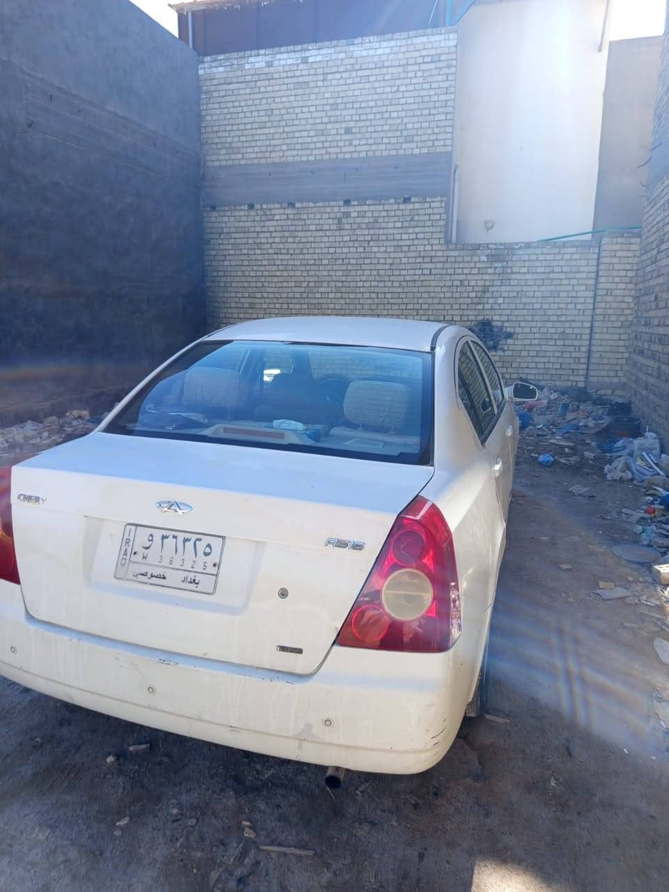 شيري A5رقم بغداد كير عادي محرك بيه تبخير موجده بالنجف السعر 25 رقم التليفون ***********
