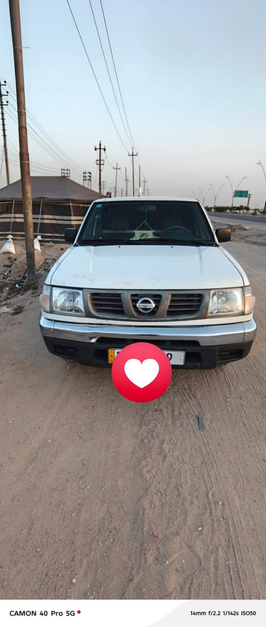 نيسان 2002 مكينه وكير وشاصي كفاله سياره مكفوله باسمي مكاني بصره سعرها 78وبيها مجال ***********
