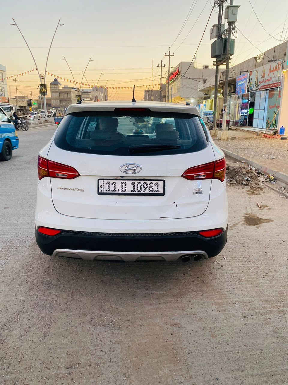 سياره سنتافي موديل 2013 سياره خليجي فول مواصفات  بانوراما سته سلندر فرويل كير ومكينه خير من الله ماشيه حقيقي 179 سبعه راكب كشن كهرباء تحكمات ستيرن جهتين كامره خلفيه حساس خلفي تبريد تلث قطع تبريد ثلج مري شفط اشاير بل كشنات تدفئه وتبريد سايد  بريك دكمه بردات خلفي  السعر148  وبيها مجال. ***********
