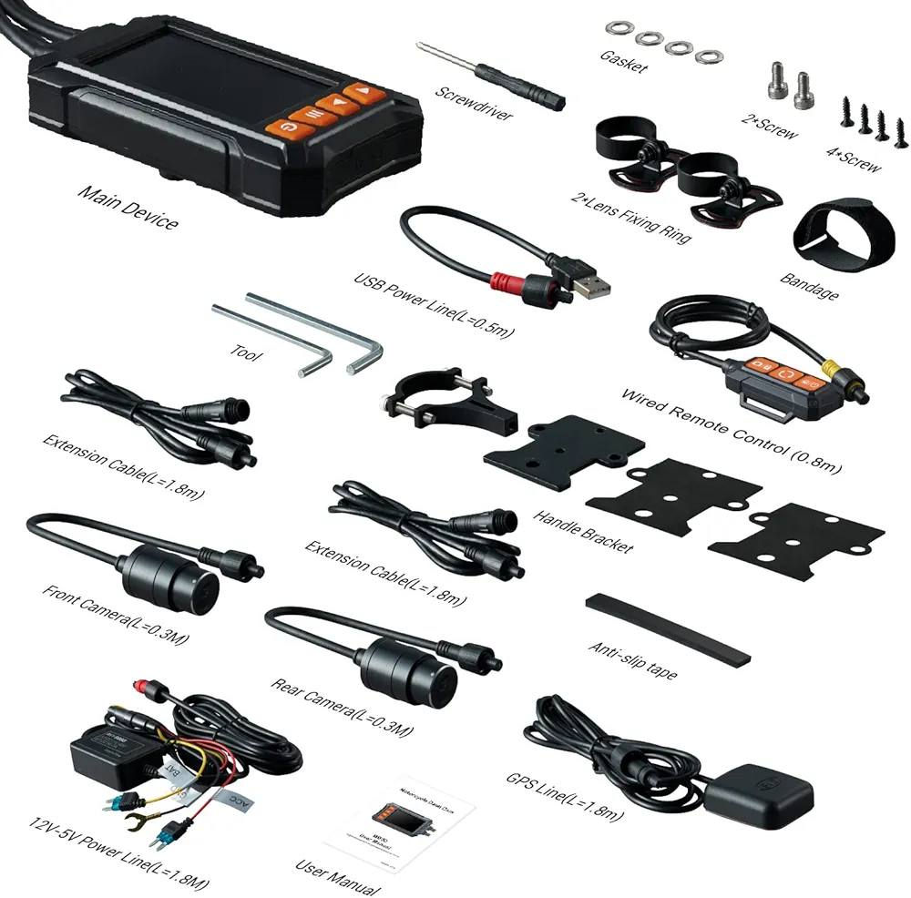 كاميرا دراجة نارية MD30 من واي دي اي، 2K/30 اطار في الثانية، كاميرا امامية وخلفية مقاومة للماء بالكامل 3 انش، زاوية واسعة 150 درجة مع جهاز تحكم عن بعد سلكي، واي فاي، جي بي اس، EIS ووضع السباق، بحد اقصى 256 گیگا


**إذا كنت صاحب هذا الإعلان وتريد حذفه لأي سبب، رجاءا أرسل رسالة إلى الدعم الفني**