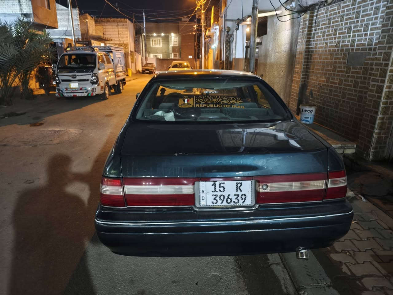 سلام عليكم
راس الثور فلات گصتين قماره وربع امامي 
السيارة جاهزه گير محرك تبريد تخم تاير رقم انگليزي مداور السعر 65 وبيها مجال بسيط المكان النجف للستفسار ***********
