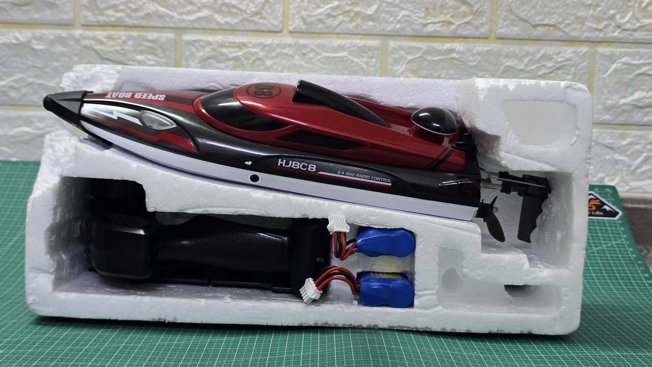 بسم الله، زورق احترافي (نقص كيبل الشحن) جديده باللوك وشرط الفحص⚡
بيه تبريد مائي للمحرك❄
وياه بطاريتين بلاديه 7.4v 1,100mah🔋🔋
جوستك احترافي تحكم بالاناره✨
و توازن الستيرن🔄
وتحكم بالسرعه🏎
مروحه اضافيه بلاديه🌀
جديده بالكارتون مالته وياه قواعد للعرض والريموت كامله
ملاحضه(نقص كيبل الشحن)
الي مهتم يراسلني وتدللون💛


**إذا كنت صاحب هذا الإعلان وتريد حذفه لأي سبب، رجاءا أرسل رسالة إلى الدعم الفني**