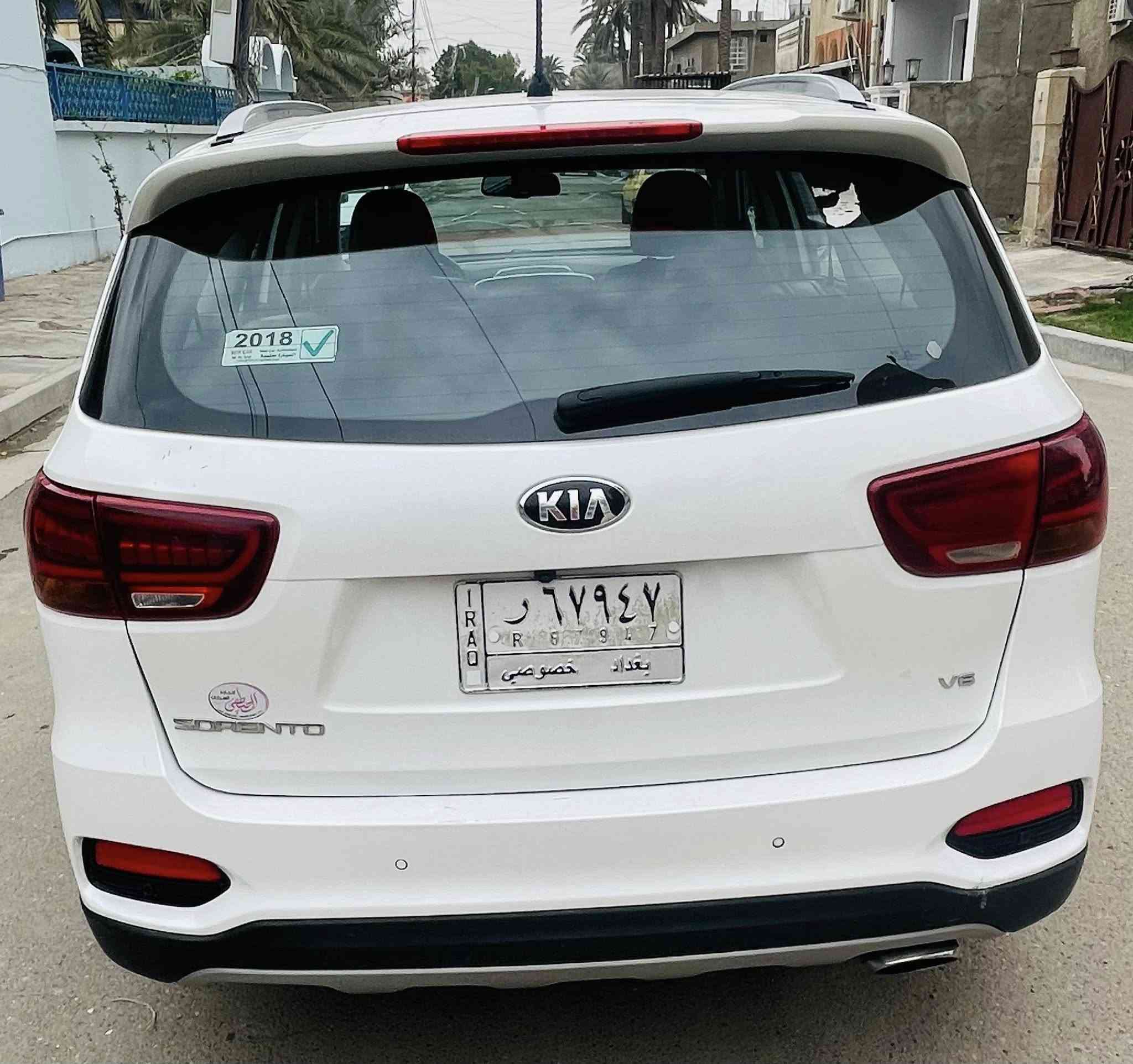 خليجية وكالة
كيا سورنتو  2018 شكل 2020
فول مواصفات بتوراما ماشية116
محرك 6{3500} 
7راكب
ويل كروم 5
رقم بغداد باسمي 
بصمات 2
شاشة 
كامرة 
رادار 
لايت عدسة.                                                            جنطه كهرباء.                                                         مري شفط.                                                             حساسات امامي خلفي                                              3قطع تبريد
سيارة بيها باردباب صدر وشخط بلتكمة فوق جاملج الخلفي واضح بلصور
السعر مناسب  اتصل وتدلل
مكاني بغدادصليخ  ***********
