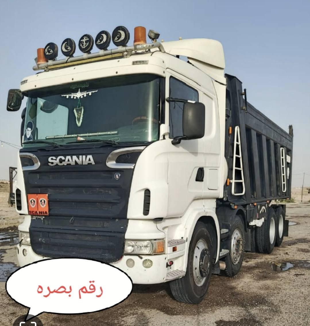 سكانيا عكرب للبيع رقم بصره باسمي موديل 20***********55
