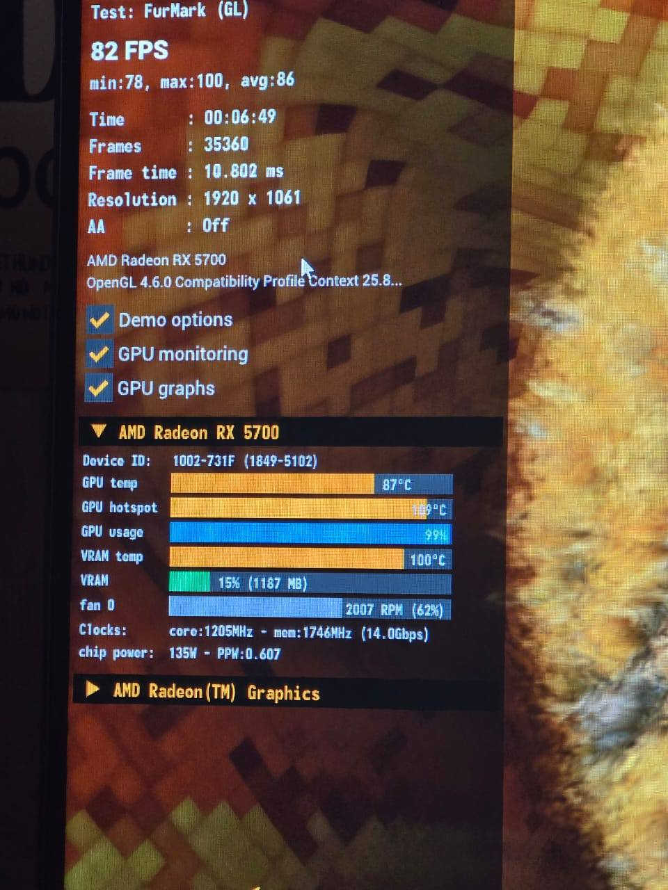 السلام عليكم
كرت شاشة RX 5700 8GB ASRock  للبيع
السعر 230,000


**إذا كنت صاحب هذا الإعلان وتريد حذفه لأي سبب، رجاءا أرسل رسالة إلى الدعم الفني**