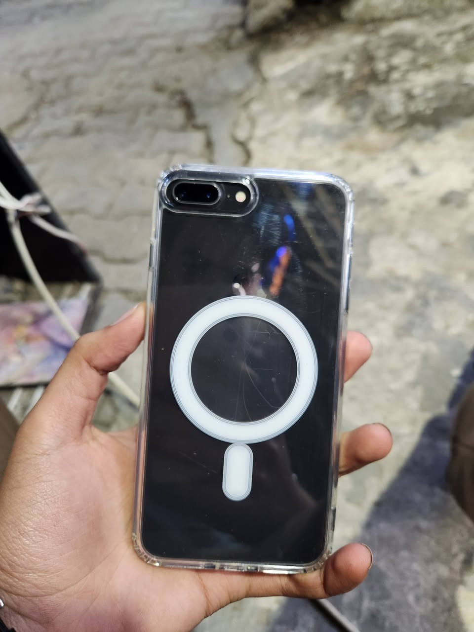 سلام عليكم 
ايفون ايت بلاس مكفول من كلشي ذاكره 256🔋71صرفه كلش
حلو  بوبجي 60فريم سلاسه فول مبدل شاشه وكاله 
 بدون غراض فقط جهاز  سعر 160عنوان بغداد بلديات للاستفسار ***********
