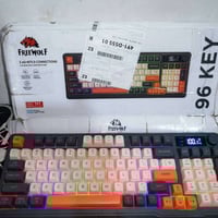 كيبورد ميكانيكي الموصفات شاشه ذكيه اضاءه RGB سلكي ولاسلكي للبيع او مرا...