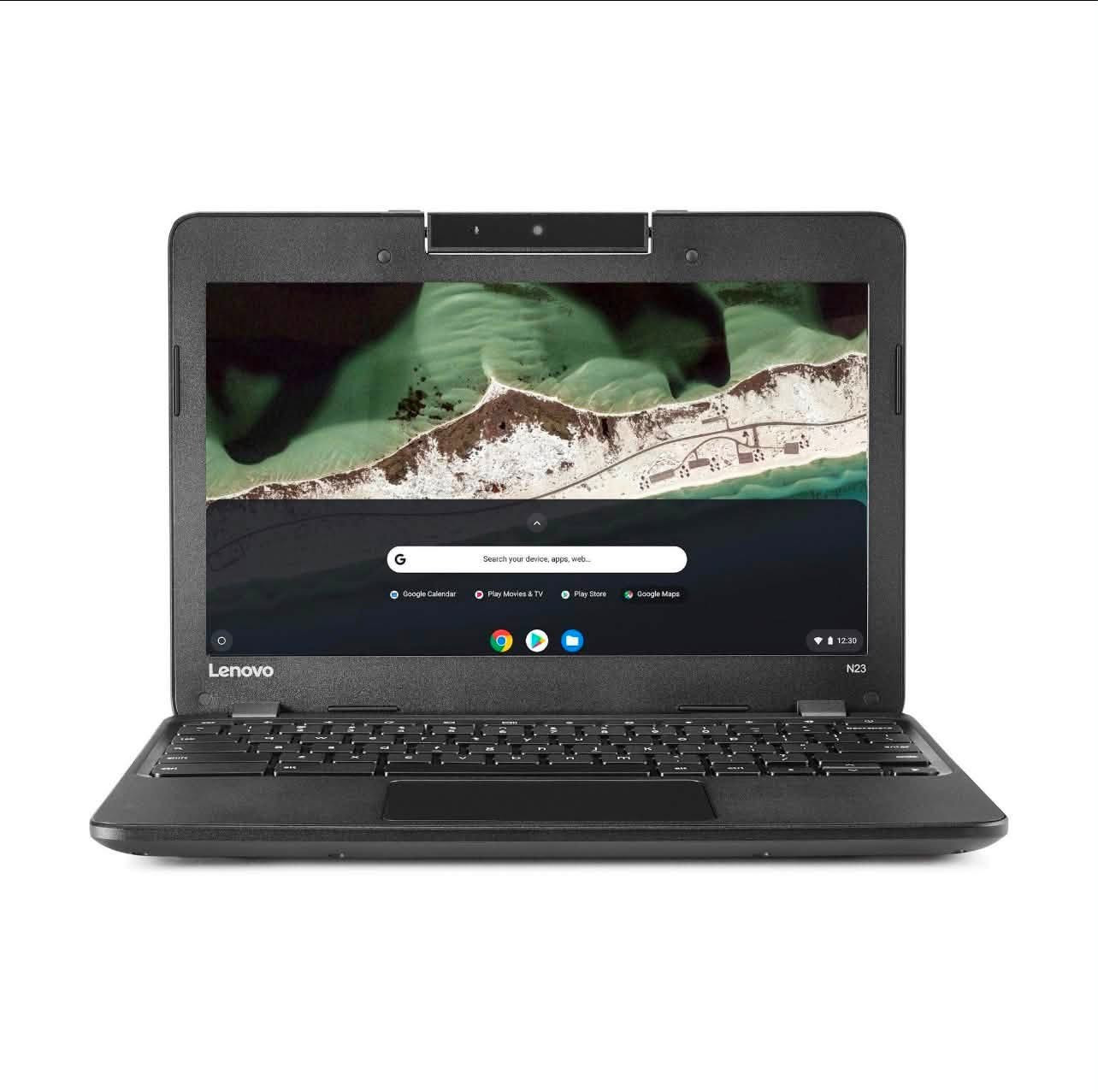 Lenovo N23
* الشاشة: 11.6 بوصة HD بدقة 1366×768
* المعالج: Intel Celeron N3060 ثنائي النواة بسرعة تصل إلى 2.48GHz
* كرت الشاشة: Intel HD Graphics 400 (مدمج)
* الرام: إما 4GB DDR3
* التخزين: 32GB .
* نظام التشغيل: ChromeOS.
* البطارية: تدوم تقريبًا من 8 إلى 10 ساعات حسب الاستخدام.

هذا الجهاز مخصص للدراسة والتصفح، لذلك:

* ✅ يفتح الإنترنت ويوتيوب وGoogle Docs بدون مشكلة.
* ✅ يشغل ألعاب أندرويد الخفيفة
حط سعرك وانشالله ما نختلف مكاني البصره ابو الخصيب
للاستفسار ***********
