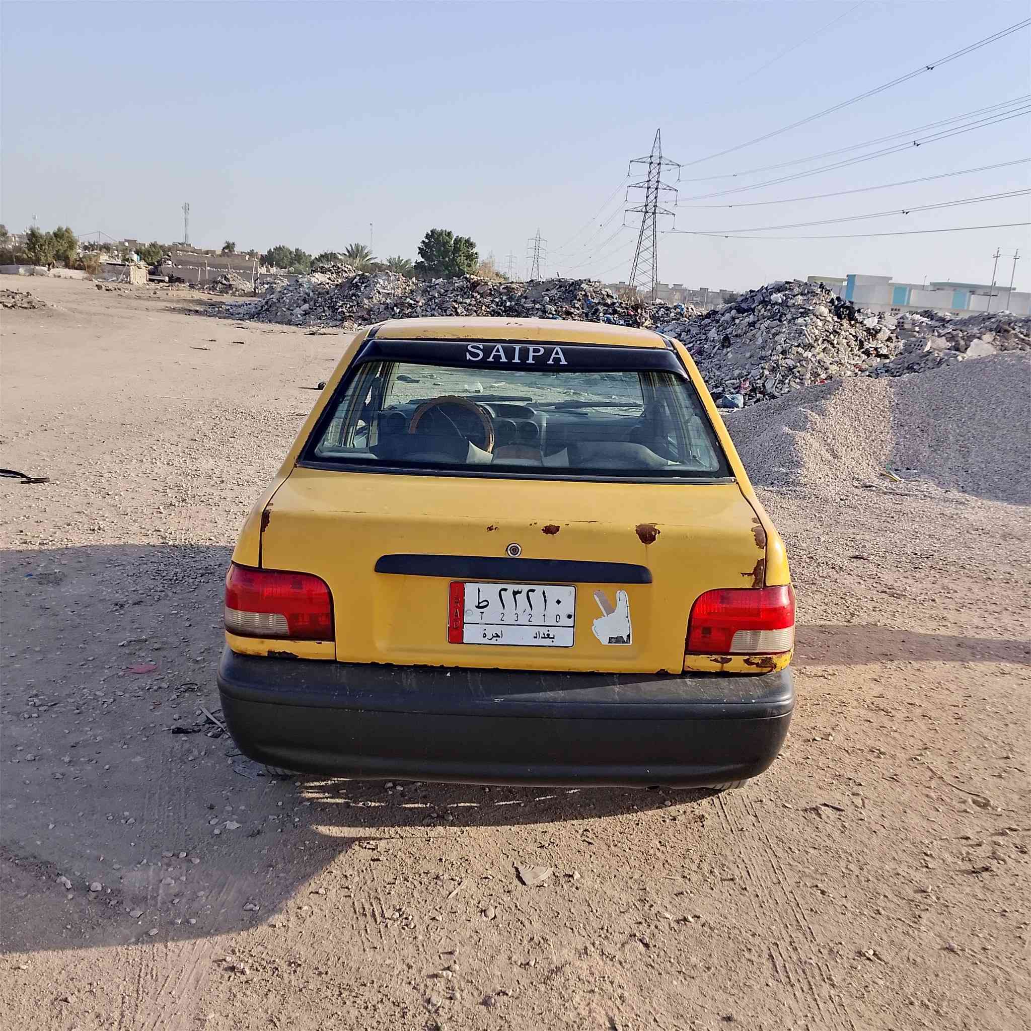 السلام عليكم سايبا 2011شكل2012  سياره جاهز مكينة كير حداداية تخم تأيرجديد كهربائيه شغاله سياره جاهز ومال جناي هيئة مصفره غرامات عليها 250عل مشتري العنوان كربلاء السعر 19وبيهامجال***********
