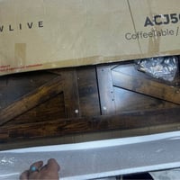 طاولة قهوة • استيراد بريطانيا • خشب ثقيل