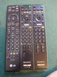 ريموت سوني • ريموت LG • عدد ٢
