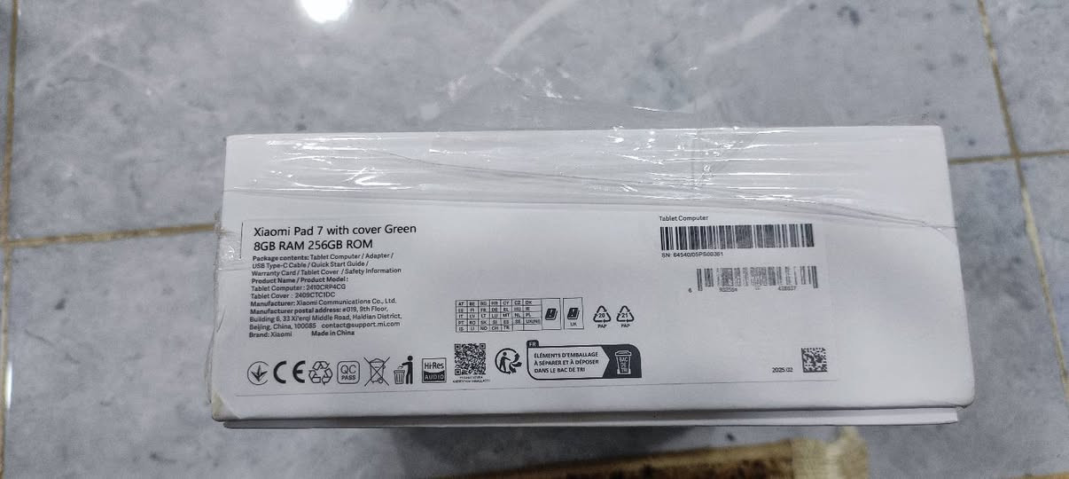 السلام عليكم ❤️.
Xiaomi pad 7 للبيع .🔺
ذاكرة 256GB
مُستخدم صار 4 اشهر استخدام قليل مو قوي 
بعدة جديد وكلشي مابدل بي والشاشة سليمة  مواصفاتة قوية للالعاب والرسم والمشاهدة يعني من كل النواحي يصلح . 

ملحقاتة كامل من گفر وشاحنتة الاصلية .

بالإضافة الى جوستك مال PS4 جديدة تربط عل باد وتلعب .

للاستفسار مراسلة الصفحة ... البيع داخل كنعان


**إذا كنت صاحب هذا الإعلان وتريد حذفه لأي سبب، رجاءا أرسل رسالة إلى الدعم الفني**