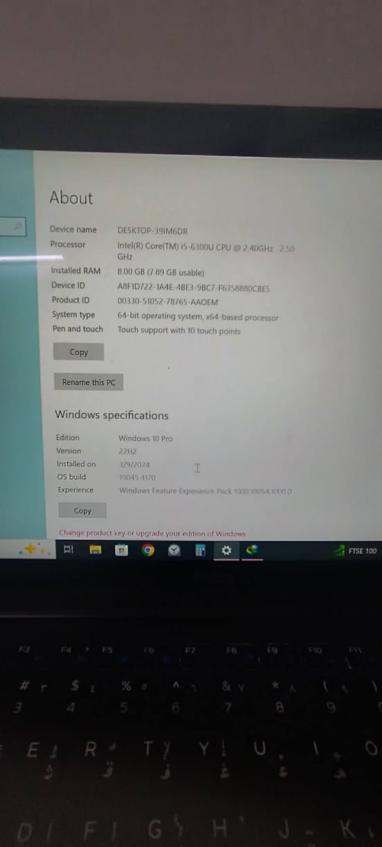 سلام عليكم
لابتوب core i5 جيل السادس نظيف مال بيت اي عيب مابي بشرط ملحقاته الشاحنه موجود بلاد سعره مناسب  مكان طوز 

***********
