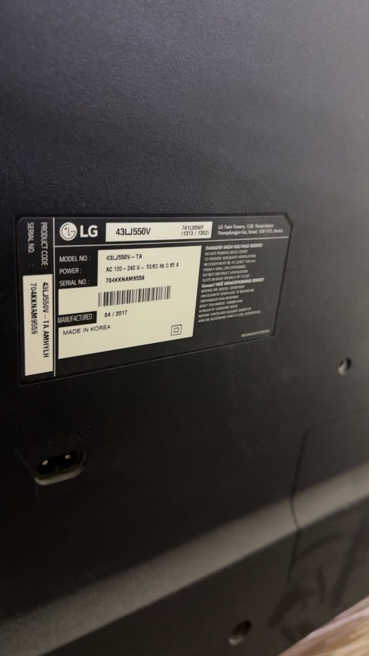 تلفزيون LG
جديد كامل ملحقات 
سعر خاص 
متعرف سعره لتدخل رجاءً


**إذا كنت صاحب هذا الإعلان وتريد حذفه لأي سبب، رجاءا أرسل رسالة إلى الدعم الفني**