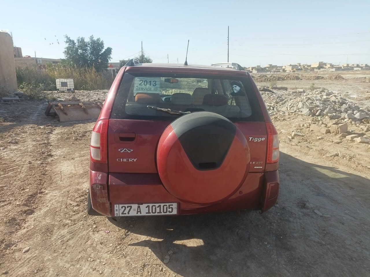 سلام عليكم ورحمه الله وبركاته تيكو ٢٠١٣ السياره نظيفه وحلوه كير محرك بلادي خير من الله شاشه وحساسات خلفيه تخم تاير جديد نوزلات وبلكات جدد سنويه مجدد للاستفسار الاتصال على الرقم *********** السعر (٥٠) وبيه مجال العنوان ميسان  العماره حي الصدر (المجبس)
