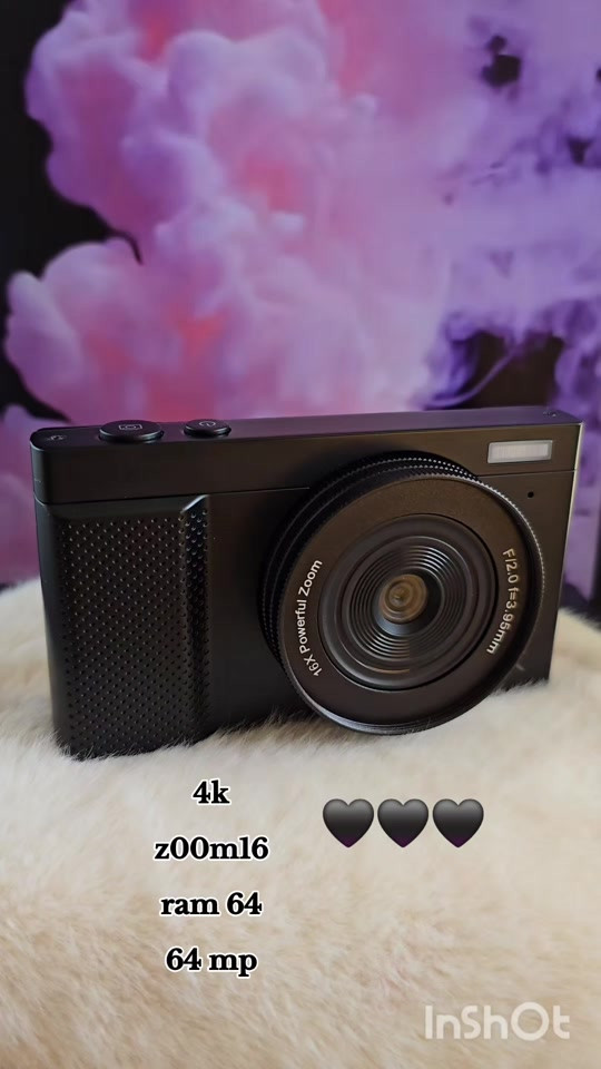 📸 كاميرا ديجيتال 4K بشاشة قلّابة استمتعي بتجربة تصوير احترافية مع كاميرا بدقة 4K تقدم لك فيديوهات وصور فائقة الوضوح بكل التفاصيل ✨ 🔹 شاشة LCD قلّابة 180° — مثالية لعشاق السيلفي وصناعة المحتوى 🔹 تصوير فيديو بدقة 4K وصور عالية الجودة 🔹 تصميم أنيق وخفيف — سهلة الحمل في كل مكان 🎒 🔹 تدعم زوم رقمي لالتقاط أدق التفاصيل 🔍 🔹 مناسبة للتصوير اليومي، السفر، والتدوين 💖 الخيار المثالي للبلوقرز وصنّاع المحتوى على التيك توك #كاميرا #تصوير #digitalcam #kesfet #fyp 


**إذا كنت صاحب هذا الإعلان وتريد حذفه لأي سبب، رجاءا أرسل رسالة إلى الدعم الفني**
