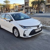 كورلا هايبرد 2025 ماشيه 37 بيها بارد بس يم قبق البانزين فقط  السعر 145...