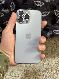 iPhone 15 Pro Max بطاريه 🔋92 ذاكره 256 دبل سيمكرت  عدد الشحنات 648 فيس...