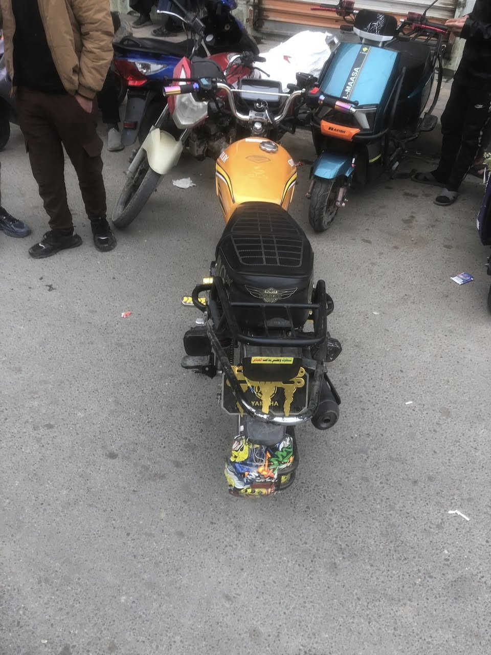 السلام عليكم
دراجه ايراني سولنك

لون مشمشي❤️‍🔥

موديل2️⃣0️⃣2️⃣4️⃣

كهربائيات كلها شغاله 

نضافه  ماشاءالله شوفت عينك 🔥
للامانه بيها عواج بسيط بل ويل الامامي
ونقص صفاحيه 

مكينه تخبل

للبيع  
👇🏻
السعر 650
محرك 200

اوراق منفيس 

   مكاني رمادي #ادمن🤍✨


**إذا كنت صاحب هذا الإعلان وتريد حذفه لأي سبب، رجاءا أرسل رسالة إلى الدعم الفني**