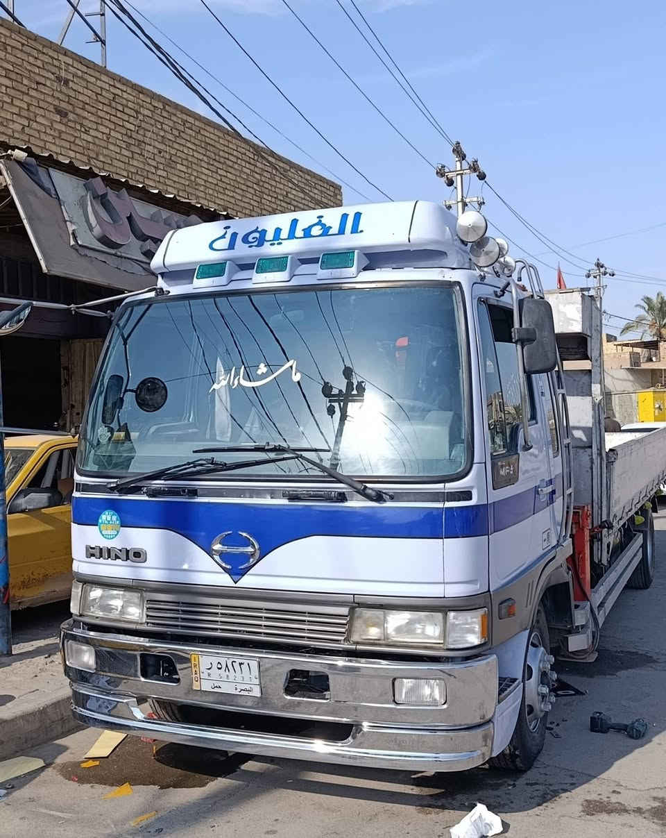 سلام عليكم هينو البيع مديل 95 مكينه 80عادي تخم تير كرين كاركو مكفوله سياره يسره جاهز كبل السغل مكاني الديوانيه (***********)
