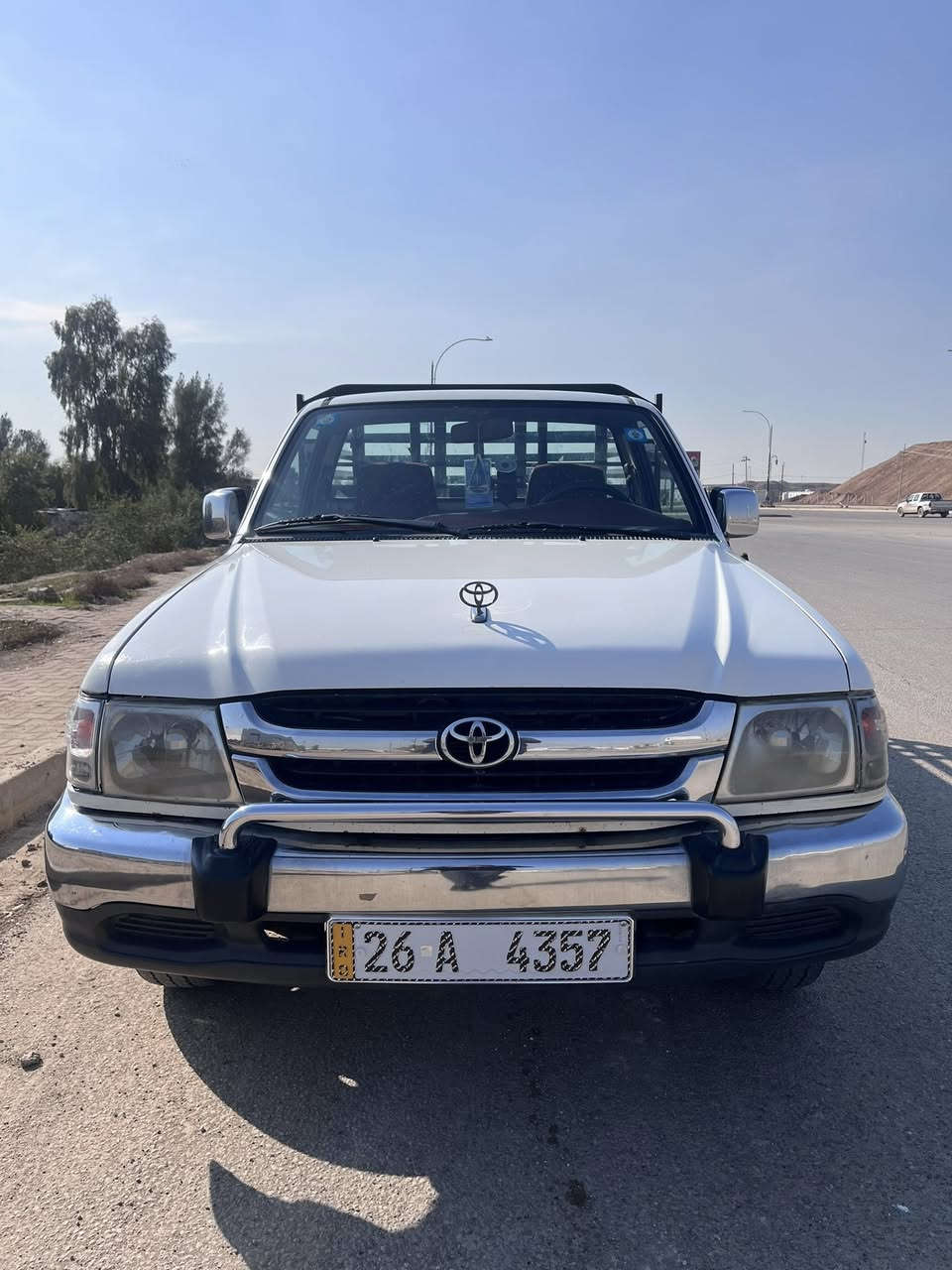 سلام عليكم 
سياره جمره تيوتا 2005سعودي للبيع وضع شركه رقم صلاح الدين (26)👉انكليزي سنويه لل 2030 بسمي هزه جديد دفتر بانزين كركوك مكان السياره كركوك تبريد تدفئه كهربائيات كلها شغاله مابيها نقص ابره شقل وطلع 
سياره جديده ونظيفه حيل مكفوله من كلشي خالصه من البارد والصبغ كير مكينه شاصي كله شرط تراي وين ماتريد تايرات جدد 
السعر 145 وبيها مجال 
للاستفسار ***********
