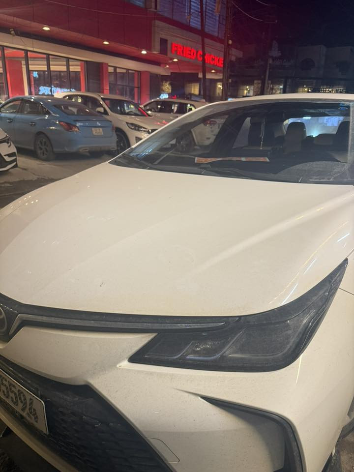 كورلا 2025 هايبرد زيرو ماشيه 5  فول موصفات رقم بغداد مكفوله كفاله عامه حتى من شخط سعرها 158ورقه 
بغداد ***********
