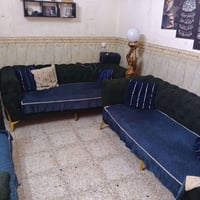 قنفات نظيفة جدا والاسفنج جديد 2ثلاثي وواحد ثنائي للاستفسار ع الرقم 077...