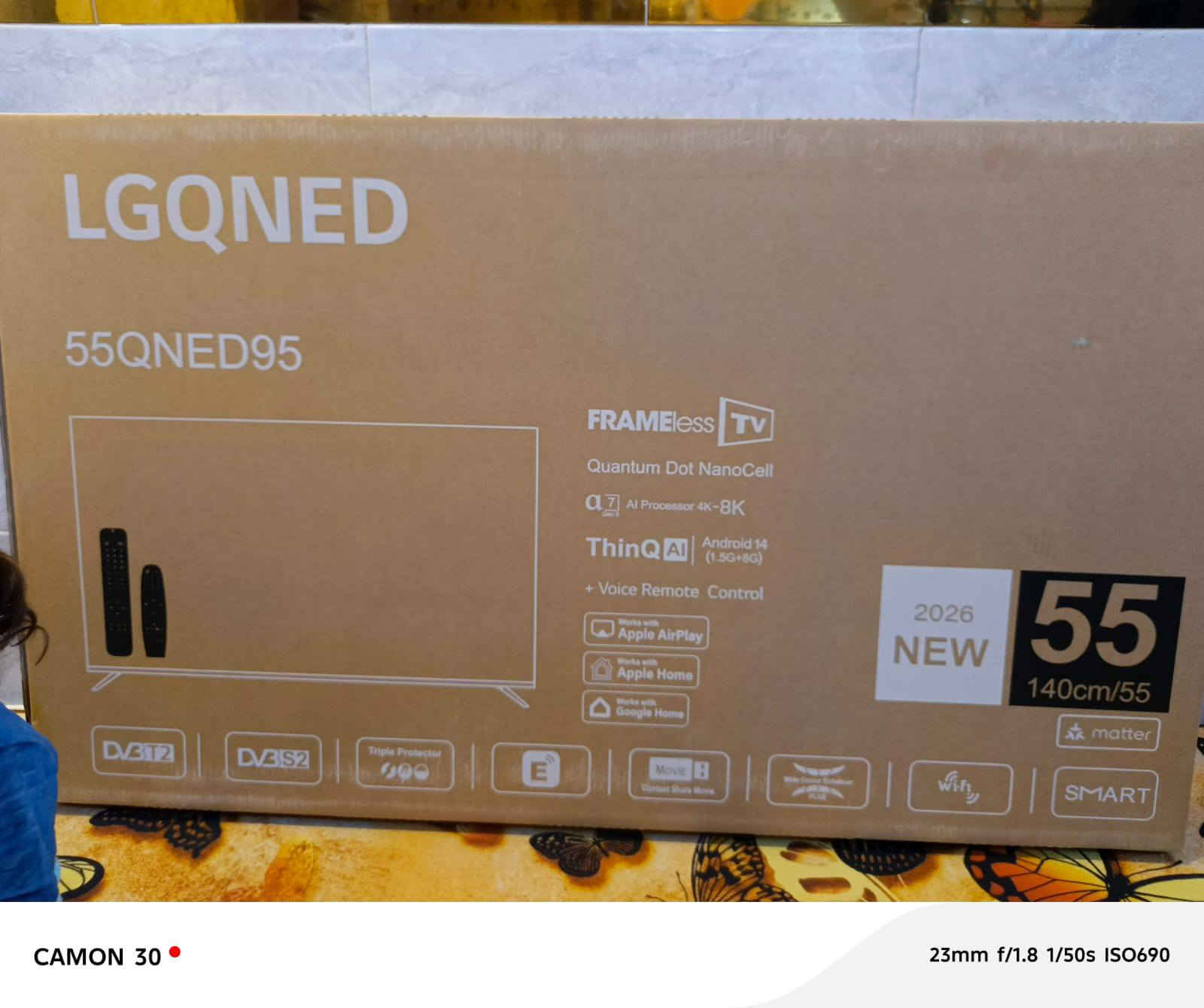 عندي شاشه حجم ٥٥ بالكارتون ما مفتوحه إل جي دبل ريمونت وماوس ناطق وستلايت داخلي وفول مواصفات والسعر بدون عمله ٣٢٥ ألف للعلم ب٥٥٠ بالمحلات عاملو وشوفو


**إذا كنت صاحب هذا الإعلان وتريد حذفه لأي سبب، رجاءا أرسل رسالة إلى الدعم الفني**