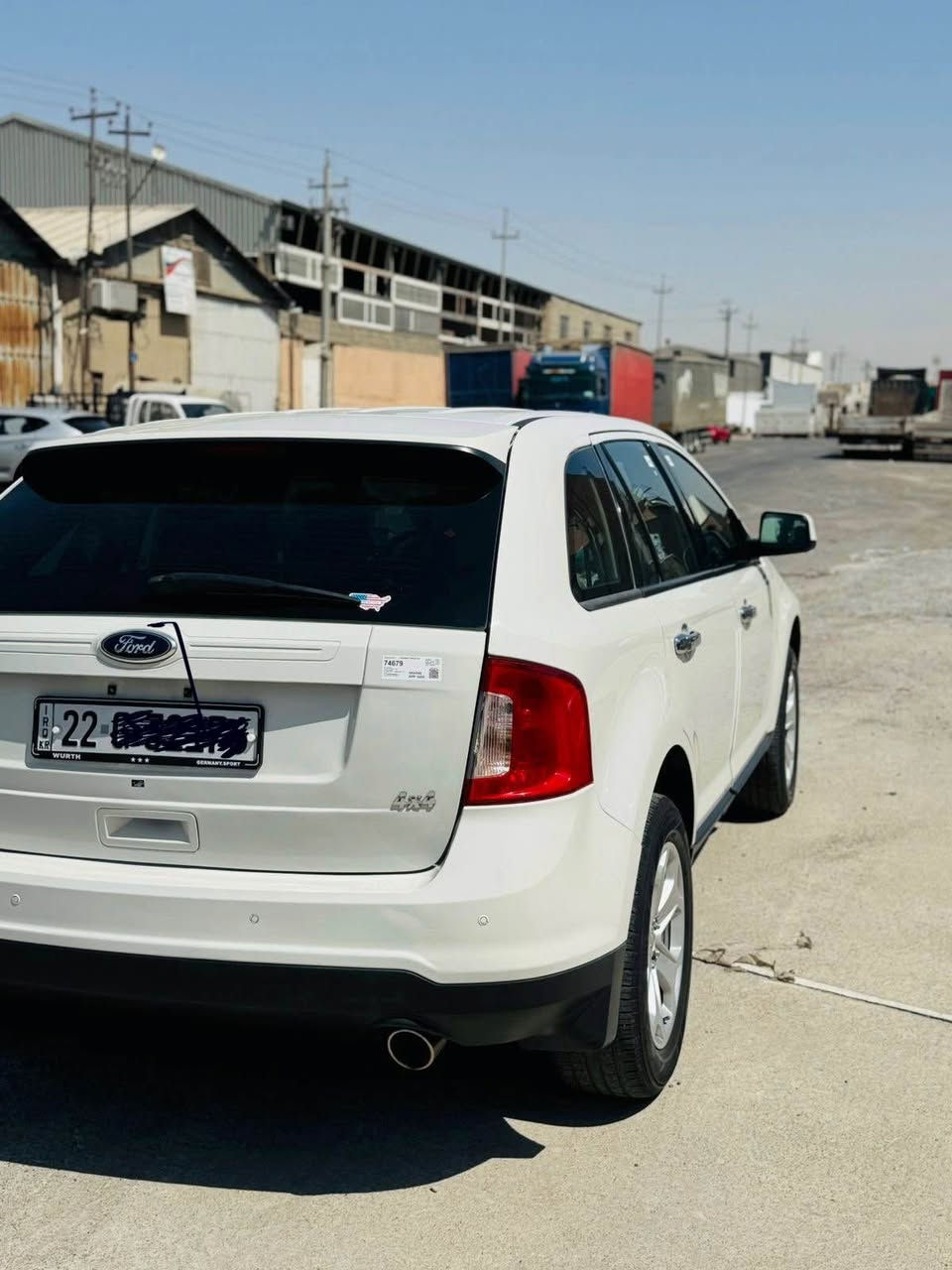 فۆرد ئیدج مۆدێل 2013 بۆیاغ و سارد هیچی نیە 187 هەزار كیلۆمەتر  ڕۆیشتوە سفری هەولێرە سەنەوی تا 2029 یە گێڕ و مەكینە بەشەرت نرخ 135 أربيل, العراق


**إذا كنت صاحب هذا الإعلان وتريد حذفه لأي سبب، رجاءا أرسل رسالة إلى الدعم الفني**