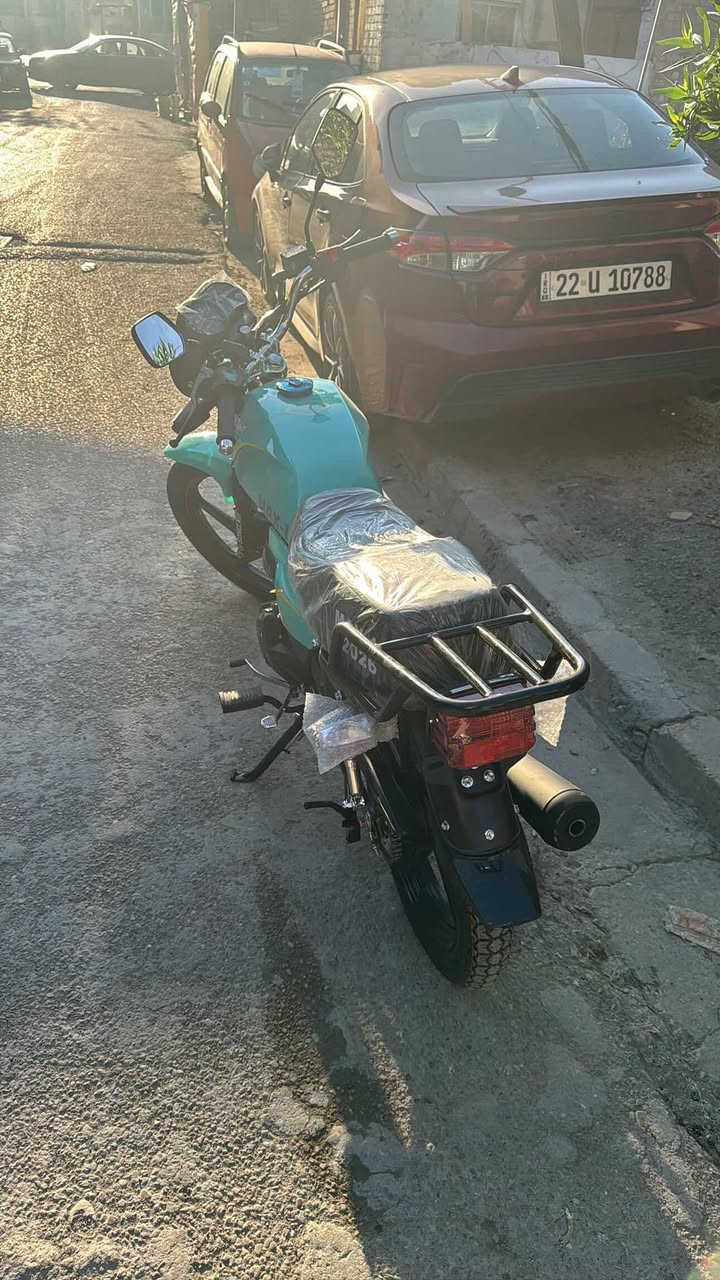 سلام عليكم دراجة زيرو قبل سبوع طلعتها من شركة للبيع 
*********** للتواصل مكاني الأعظمية
