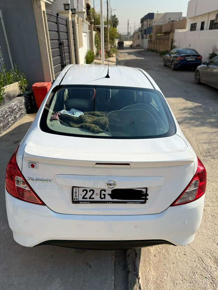 نيسان سني 2023
للبيع سياره جاهزة من 
كل النواحي بدون اي نقص سيارة على أيدي من الشركة
هندي ابو بليته 
رقم سياره اربيل 
مكان السياره بالموصل 
شاشه وكامره 
حساسات خلفيه 
اريل نفيكتر 
بجم نيكل يدات نيكل 
ويل 15 
سبايدر 
وباقي مواصفات معروفه بيها 
ماشية 46 ألف 
السعر 120$ و بيها مجال 
الرقم اسيا بي واتساب   *********** 
كورك ***********
ملاحظة بيها فوق اللايت الخلفي صبغ شبر بالجهتين والباب الخلفي اليمين تعديل بارد  و الدوسة مال باب السايق بيها شبر صبغ و بيها حالوب بسيط ما يبين بالعين إلا بسونار كما موضح بصورة السونار
