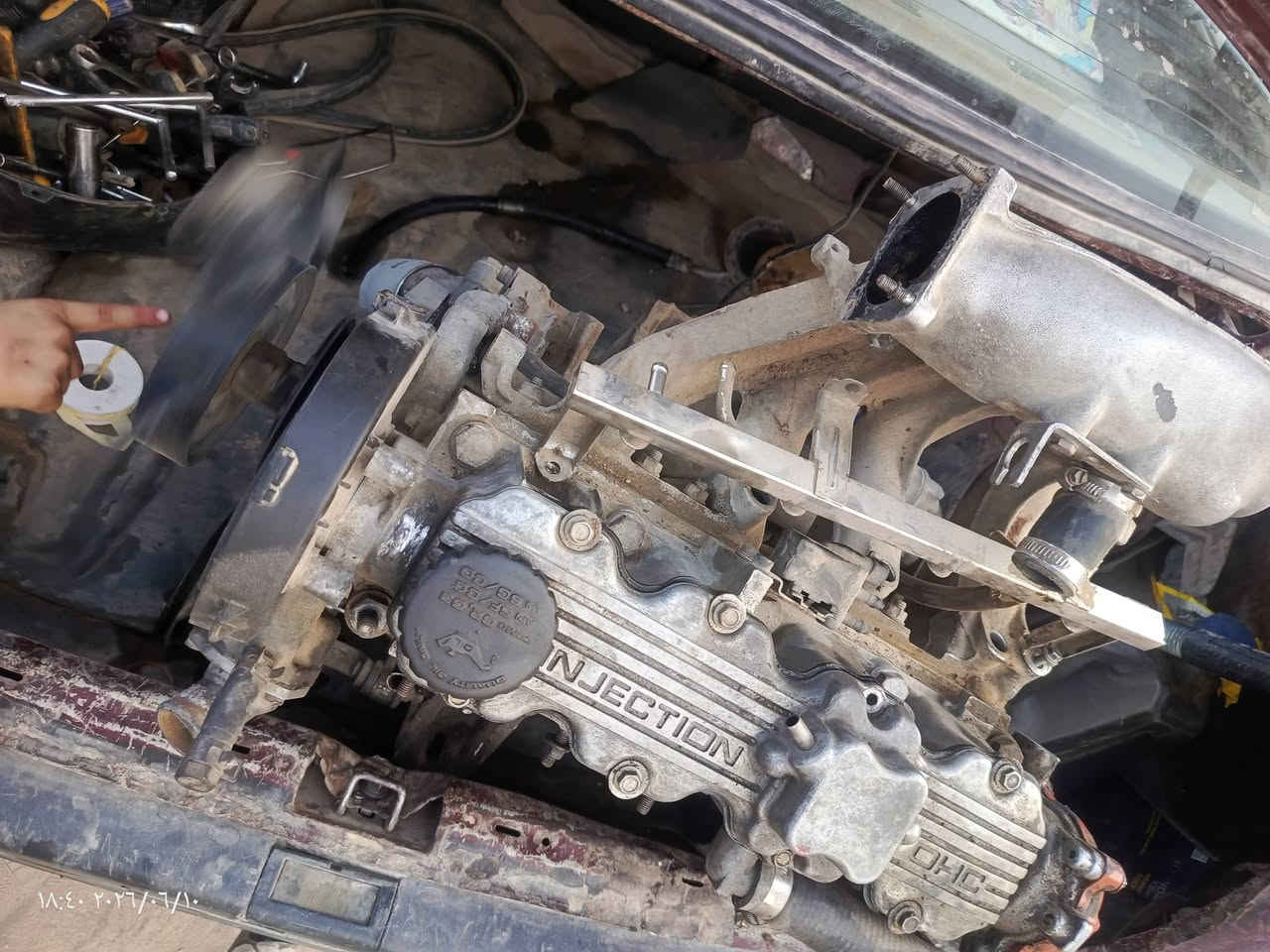 محرك 2000 مال وبل هوه وتفرعاته بي نص لتر تنغيص  لا صوت ولا تخان مكان عامريه الفلوجه السعر 350  )***********
